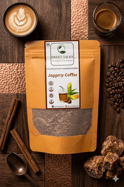 Jaggery Coffee - Marab Exports I Sweet Talks