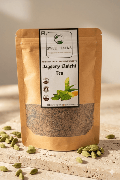 Jaggery Elaichi Tea - Marab Exports I Sweet Talks