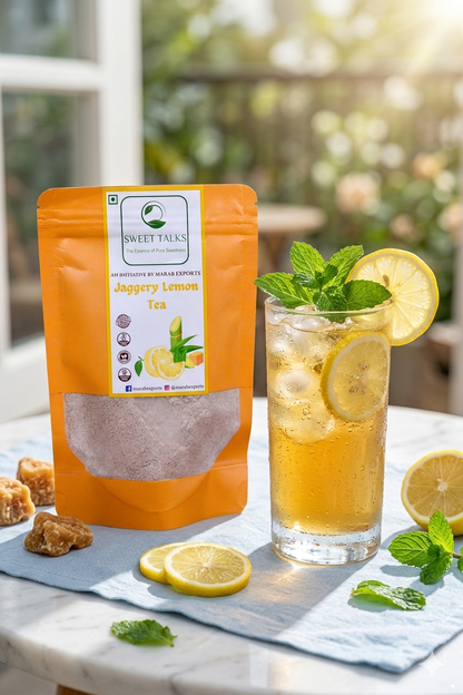 Jaggery Lemon Tea - Marab Exports I Sweet Talks